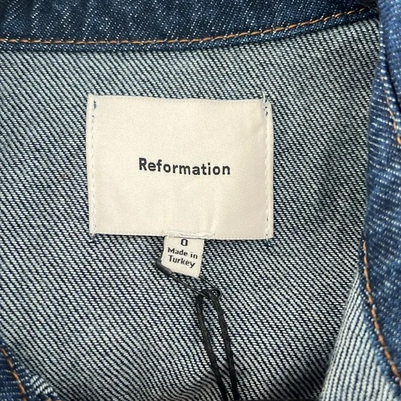 Reformation Denim Blue Dress - Picture 5 of 7
